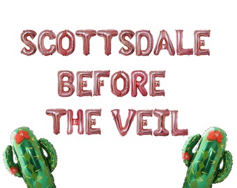 Banner Scottsdale Before The Veil de 16 pulgadas / Despedida de soltera en Scottsdale, Arizona