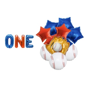 Baseball 1st Birthday Rookie Year banner 16 inches | Baseball Theme 1st birthday Party MLB Theme Rookie of the year