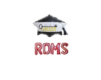 RDMS Banner for Ultrasound Tech Party, DMS Gifts, Sonographer Graduation Decor, Congrats class of 2026