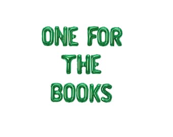 One for The Books First Birthday banner 16 inches | Book Themed 1st birthday Party Storybook 1st Birthday Decorations Decor