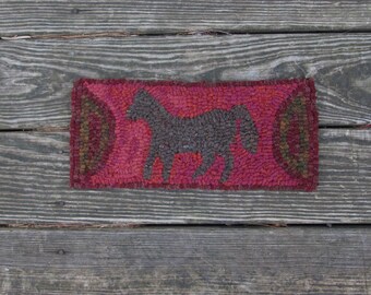 Raumungsverkauf Sehr Vanille Eis Kegel Primitive Teppich Etsy