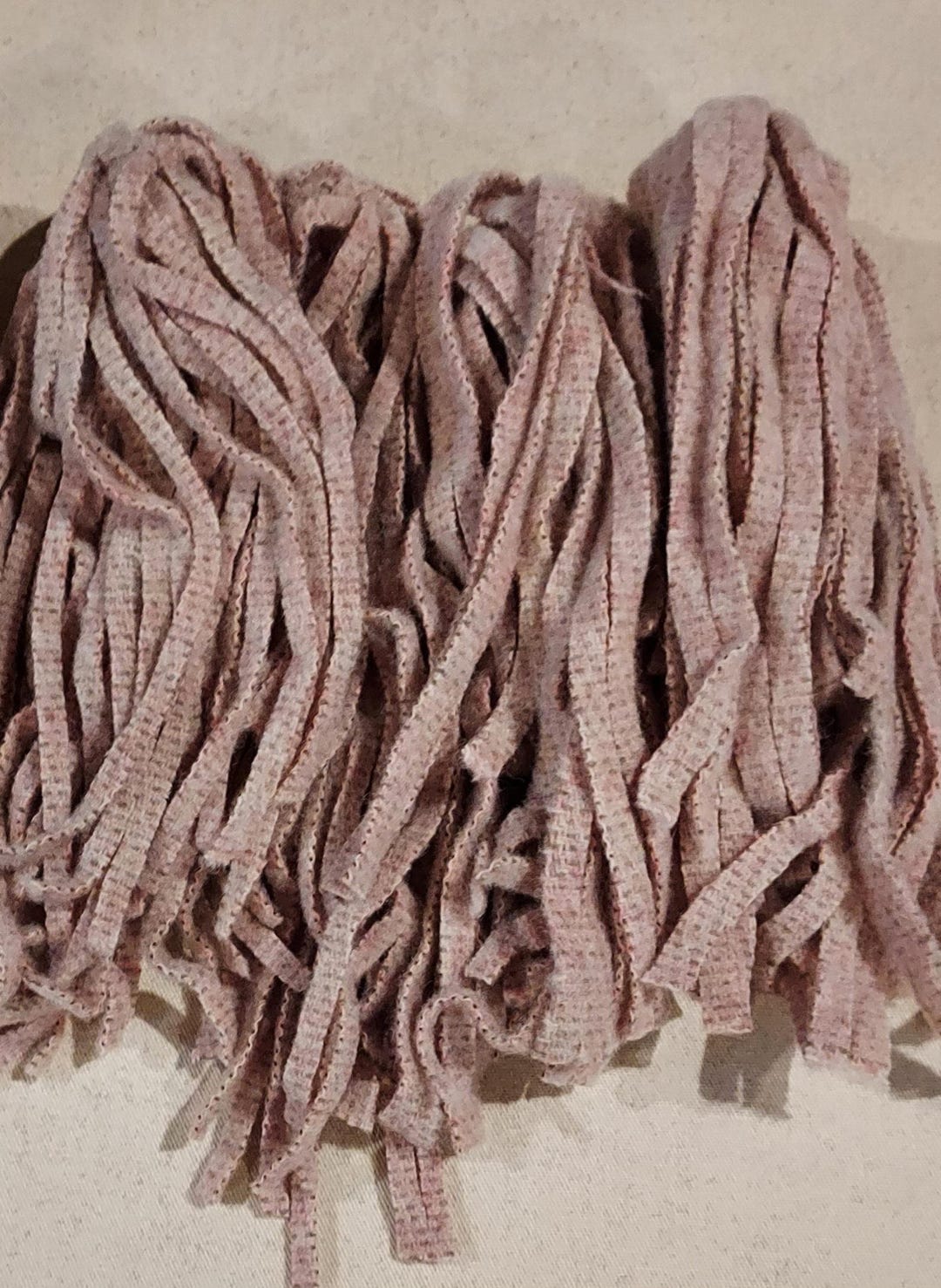 50 Pink Blush Flesh Tone Felted Rug Hooking or Punch Needle Wool Fabric ...