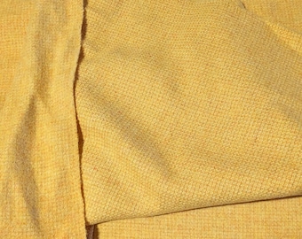 Lovely Textured Gold fat quarter wool fabric for rug hooking, quilting, applique, fiber art