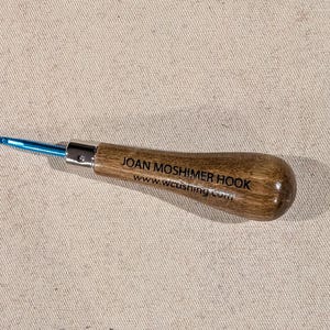 Solid Maple Joan Moshimer Rug Hook Size Coarse or Primitive for