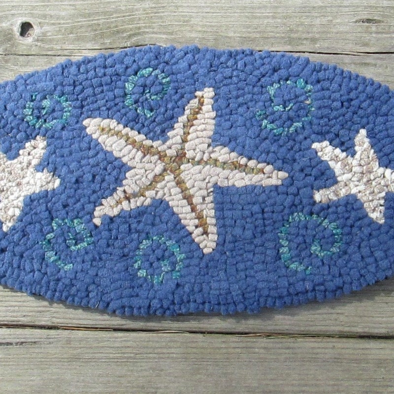 Wool Hooked Rug Mats - Etsy