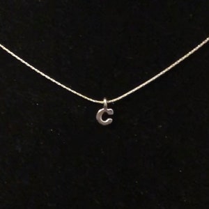 Hanging letters necklace Clearance