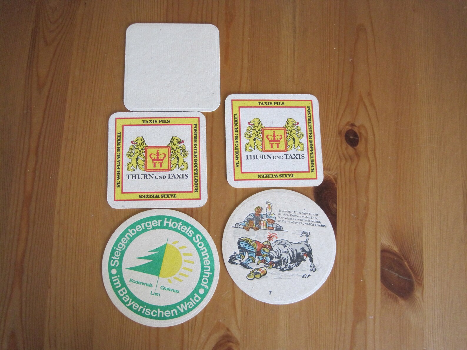 Vintage German Beer Coasters Brewery Hofbrau Lot of 40 Unused Etsy