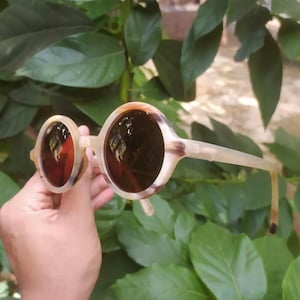 Custom Handmade Buffalo Horn Glasses | Natural Horn Eyewear Frame | Sustainable & Eco Friendly | Personalized Vintage Style Eyeglasses**