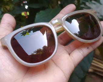 Custom Buffalo Horn Glasses: Handmade Eco-Friendly Eyewear