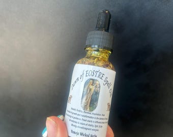 Dawn Of Eostre Spell Oil : Ostara Ritual, Spring Equinox, Rebirth,  Fertility