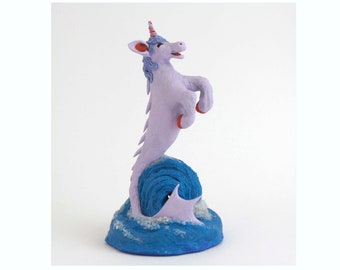 A Very Cheerful Hippocampus - Mythical Sea Horse
