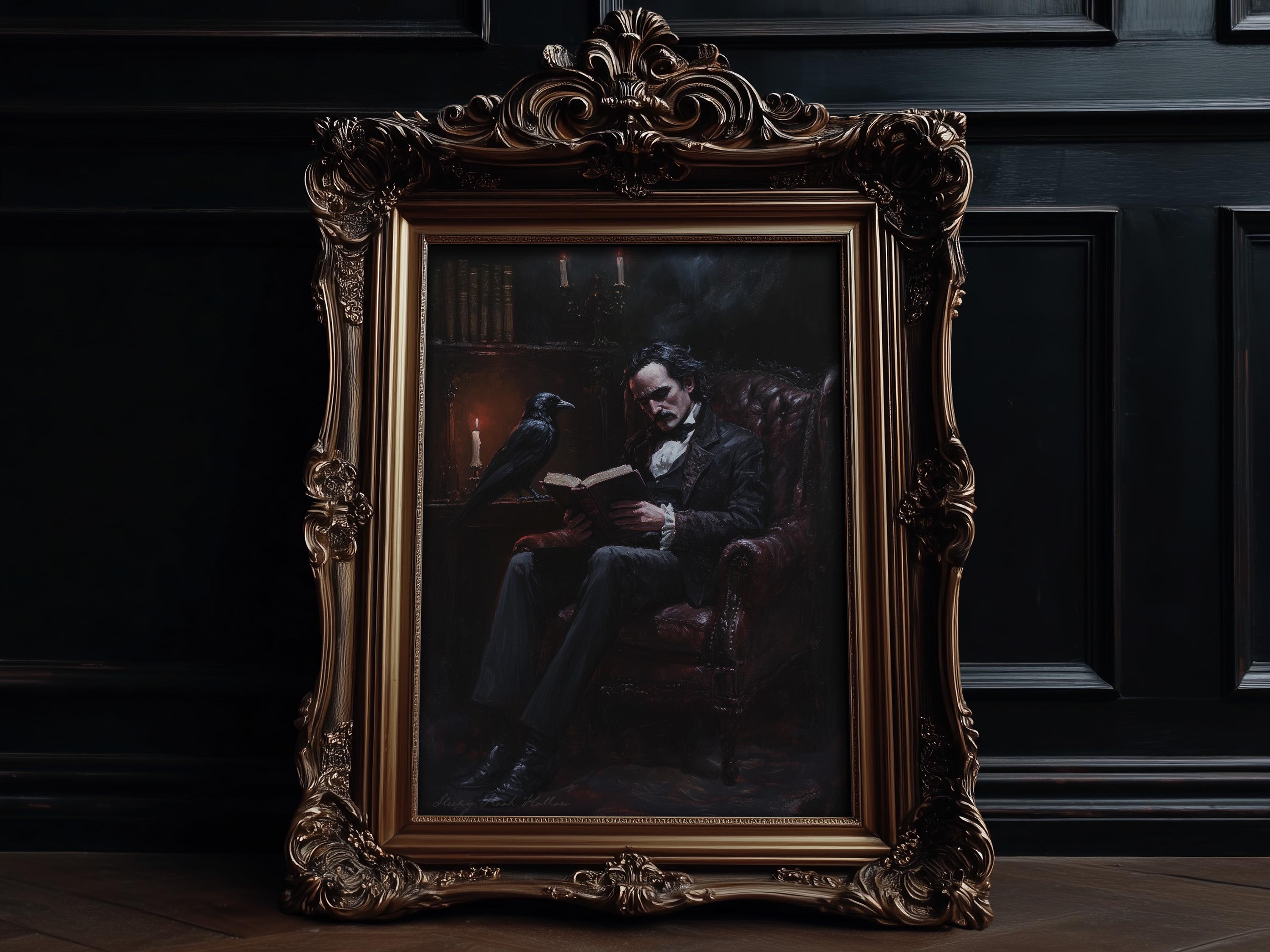 Impression d'art citation d'Edgar Allan | Croyez seulement
