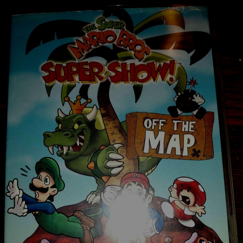 Super Mario Bros Super Show off the Map - Etsy