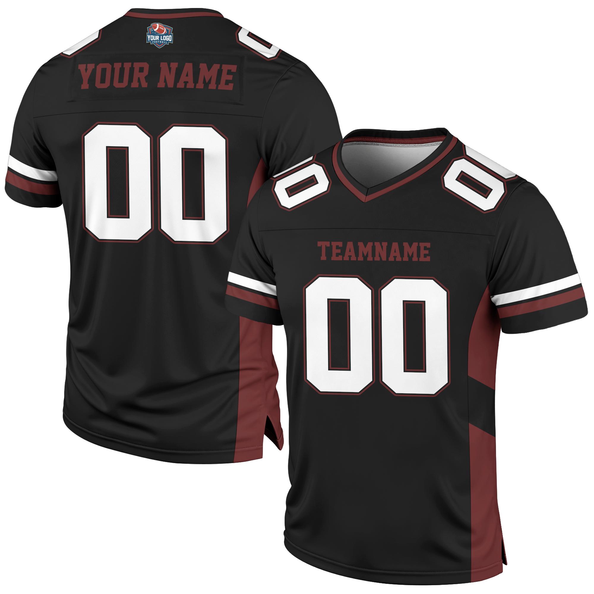 Discover Custom Team Name Number Football Jersey for Men Women Youth Preschool