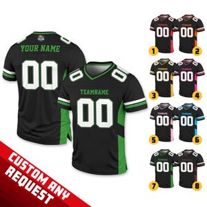 Personalized Team Name Number Football Jersey Shirt For Adult Kid, Custom Football Jersey Shirt, Game Day Outfit For American Football Fan