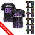 Custom Name Glitter Baseball Jersey For Men Women Youth Kid, Personalized Team Group Matching Jersey, Faux Glitter Cheer team Shirts product logo