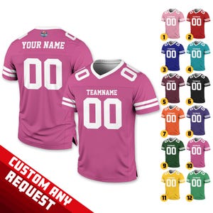 Custom Team Name Number Football Jersey for Men Women Youth Preschool, Custom Football Team Jersey Gifts For Football Fans, Game Day Outfit