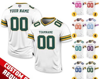 Personalized Team Name Number Football Jersey Shirt For Adult Kid, Custom Football Jersey Shirt, Game Day Outfit For American Football Fan