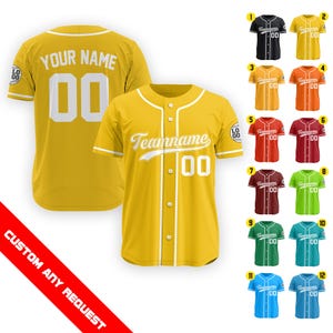 Custom Name Number Baseball Jersey for Men Women Youth Kid, Personalized Baseball Jersey Shirt, Baseball Uniform Perfect Gift for Fans