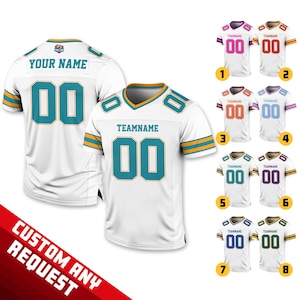 Custom Team Name Number Football Jersey for Men Women Youth Preschool, Game Day Outfit, Custom Football Team Jersey Gifts For Football Fans