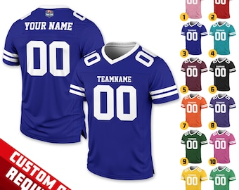 Custom Team Name Number Football Jersey for Men Women Youth Preschool, Custom Football Team Jersey Gifts For Football Fans, Game Day Outfit