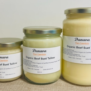 Organic Beef Suet Tallow