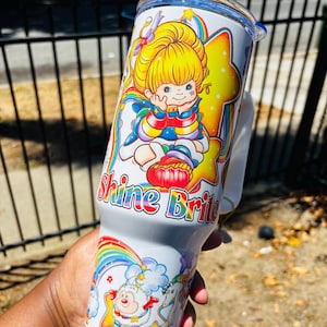 rainbow and friends 40oz tumbler