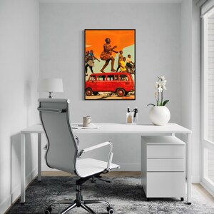 African Wall Art, Afrocentric Decor, Black Art Prints, African American Art, Black Wall Art, African Culture Art, Art for Black People image 6