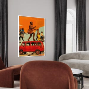 African Wall Art, Afrocentric Decor, Black Art Prints, African American Art, Black Wall Art, African Culture Art, Art for Black People image 4