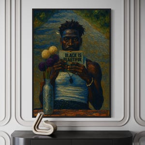 Black Art, Black Man Art, Black Men Art, Black Woman Art, African Wall Art, Black Male Wall Art, Urban Wall Art, Black Girl Poster, Afro Art