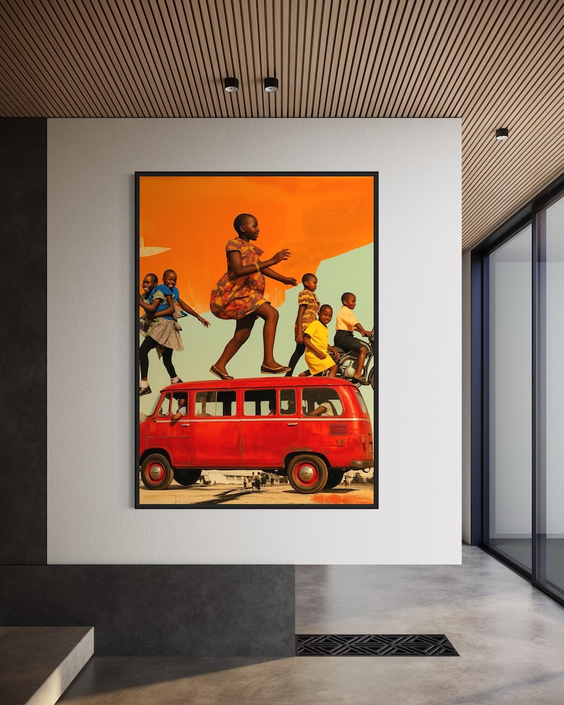 African Wall Art, Afrocentric Decor, Black Art Prints, African American Art, Black Wall Art, African Culture Art, Art for Black People image 1