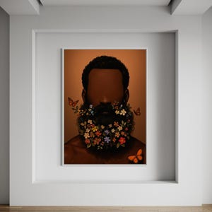 Black Art, African American Art, Black Man Wall Art, Black Men Art, Black Wall Art, Black Art for Men, Urban Digital Prints, Black Male Art