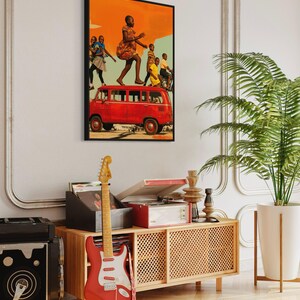 African Wall Art, Afrocentric Decor, Black Art Prints, African American Art, Black Wall Art, African Culture Art, Art for Black People image 2