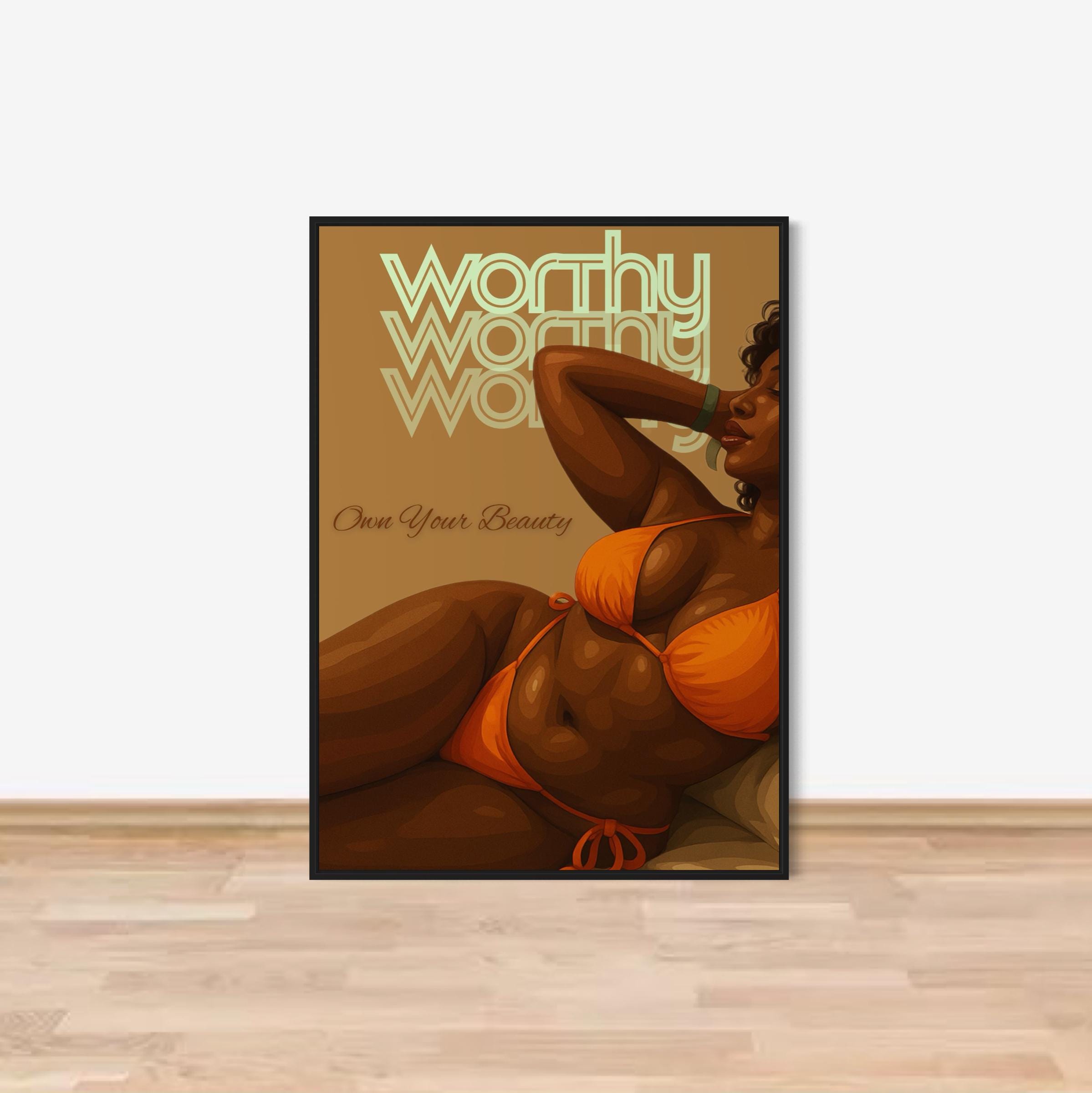 Black Art, Black Woman Art, Black Girl Art, Black Wall Art, Urban Digital Poster, Black Woman Wall Art, Black Girl Wall Art, Urban Wall Art