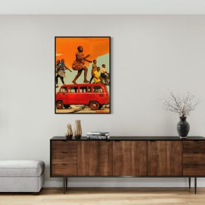 African Wall Art, Afrocentric Decor, Black Art Prints, African American Art, Black Wall Art, African Culture Art, Art for Black People image 5