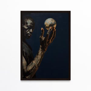 Black Art, Black Men Art, Black Girl Wall Art, Black Male Wall Art, Black Art Prints, African American Man Print, Black Man Wall Art Print