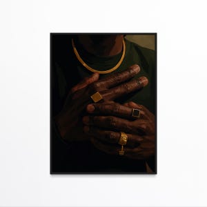 Urban Wall Art, Black Art, Black Man Art, African American Art, Black Men Wall Art, Black Wall Art, Masculine Wall Art, Black Men Art Prints