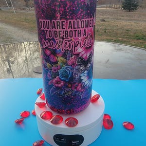 Snow globe tumbler
