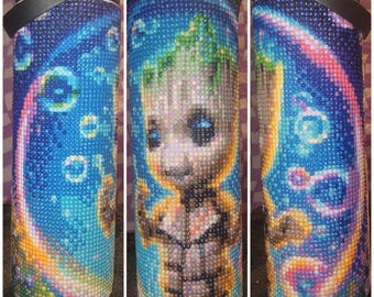 Cute groot tumbler