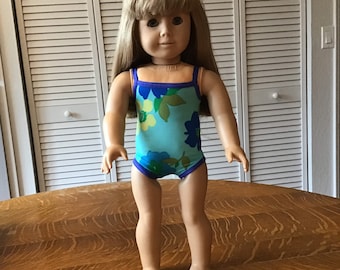 Swim Suit for 18" dolls fits like American Girl doll