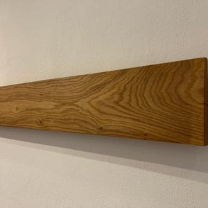 Wooden LED wall light with battery operation handmade wall lamp oak wood indirect light wall lamp