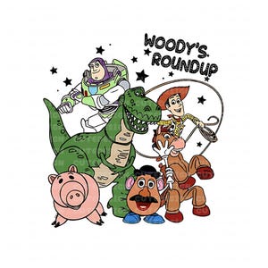 Toy Story Png, Toy Story Svg,Toy Story Friends Instant Download, Vintage Toy Story Digital Download, Buzz Lightyear, Tree Rex, Woody, Jessie