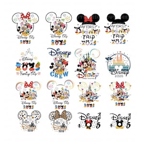 2025 Family Trip Bundle SVG PNG, 2025 Family Vacation Png, Family Trip Sublimation Design, Vacay Mode Png, Magical Kingdom Svg, Trip 2025