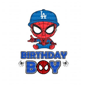 Spiderman Birthday PNG, Spiderman Birthday Party, Birthday Spiderman SVG, Birthday Party Invitation for Boys, Spiderman Cake