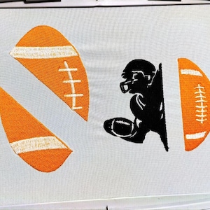 American Football Split | Sport Embroidery Design | Football Design | Soccer Ball Design | American Football Embroidery | Football Team |