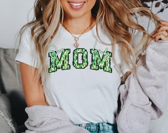One Lucky Mom St Patricks Day Shirt, Lucky Mom St Pattys Day Tee, St Pattis Day Lucky Mom T-Shirt, Mom's St Patrick's Day Shirt, Irish Mom
