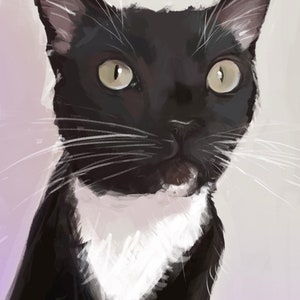 Custom Digital Pet Portrait image 2