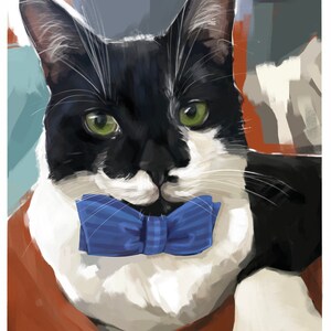 Custom Digital Pet Portrait image 5