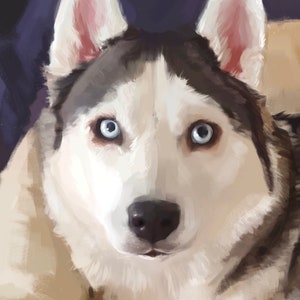 Custom Digital Pet Portrait image 4