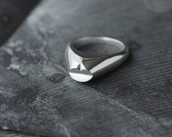 Gros ou Petit Bisou French Kiss Silver ring